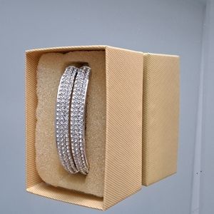 Double band cuff bracelet